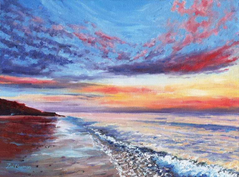 SUNRISE AT HAPPISBURGH BEACH - Zoe Elizabeth Norman