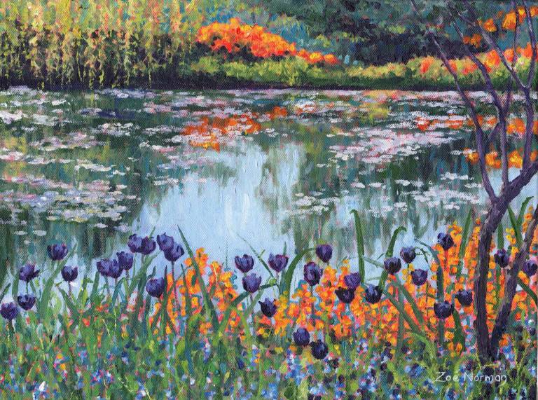 Spring at Giverny - Zoe Elizabeth Norman