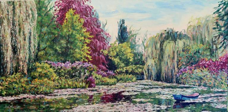 Monet's Pond - Zoe Elizabeth Norman