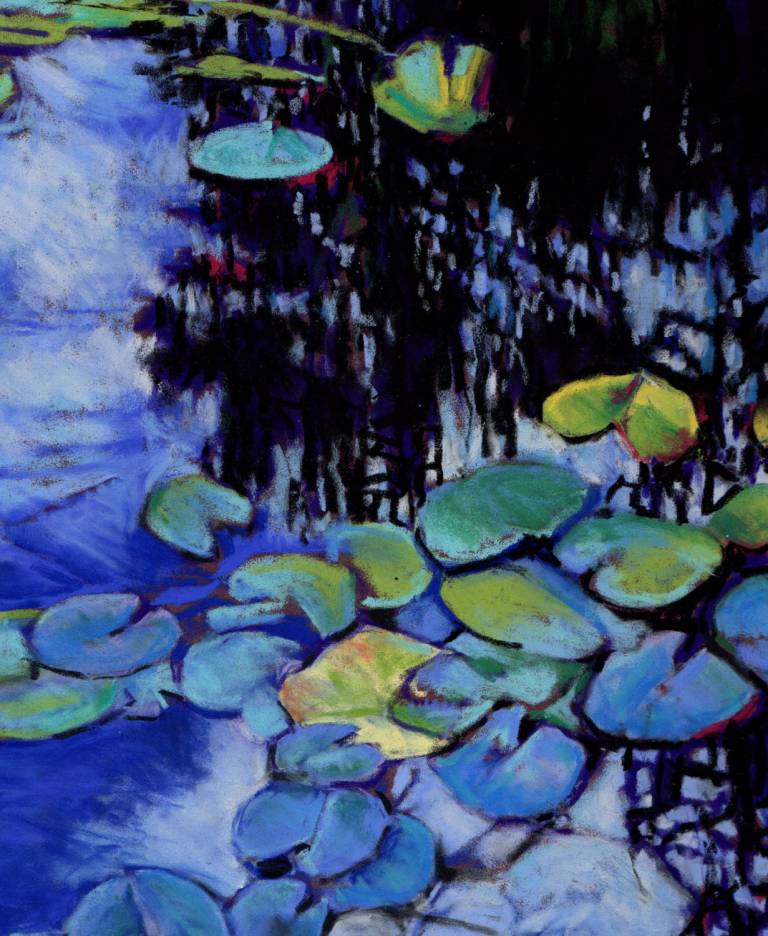 Monet's Garden - Lily Pads - Zoe Elizabeth Norman