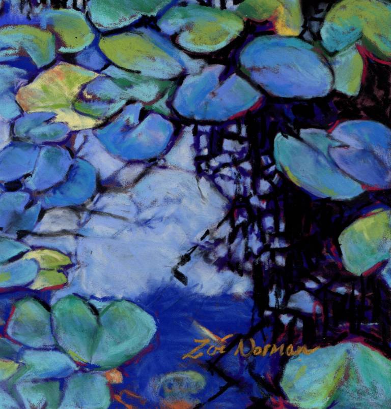 Monet's Garden - Lily Pads - Zoe Elizabeth Norman