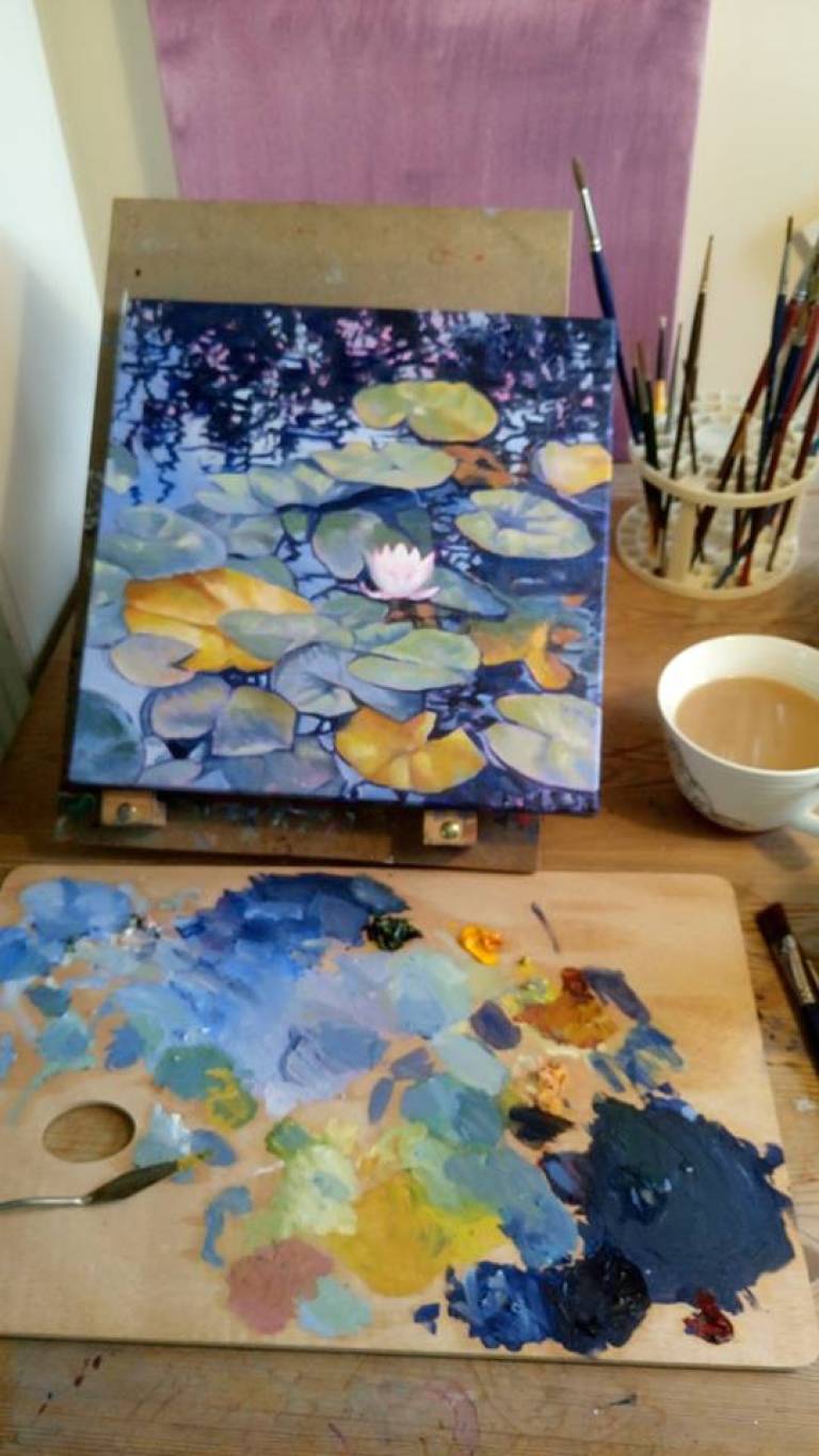 Water Lily at Giverny - Zoe Elizabeth Norman