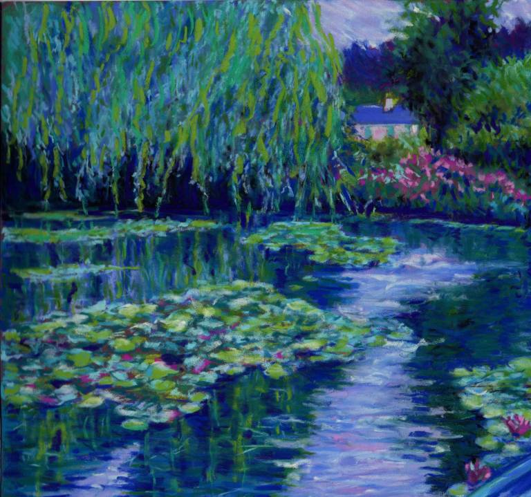 Boats at Giverny - Zoe Elizabeth Norman