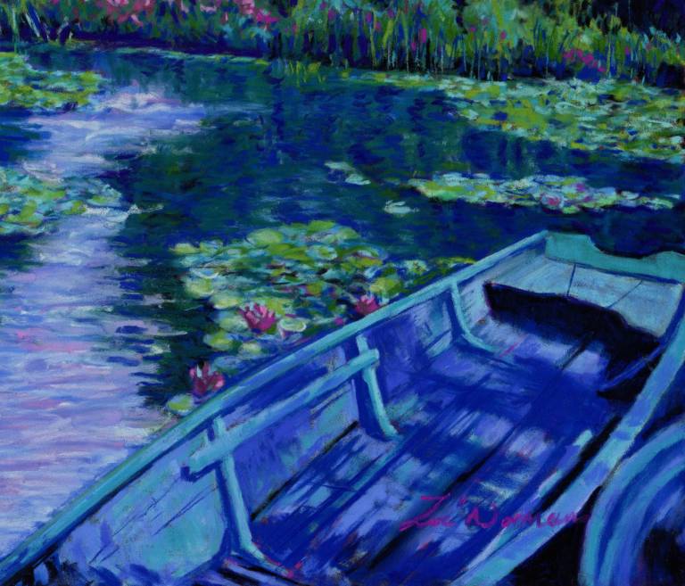 Boats at Giverny - Zoe Elizabeth Norman