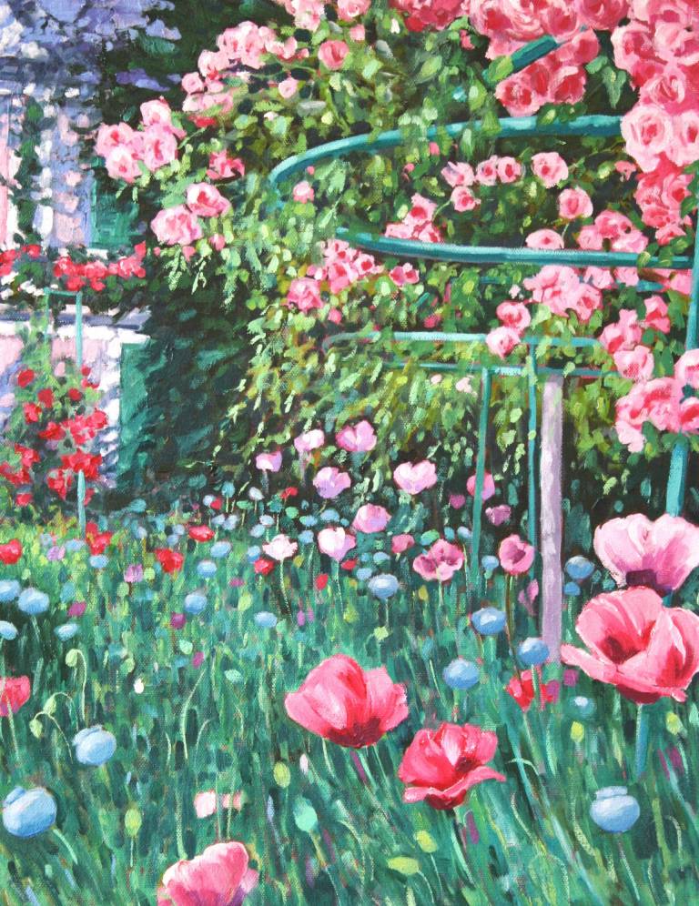 Monet's Roses - Zoe Elizabeth Norman