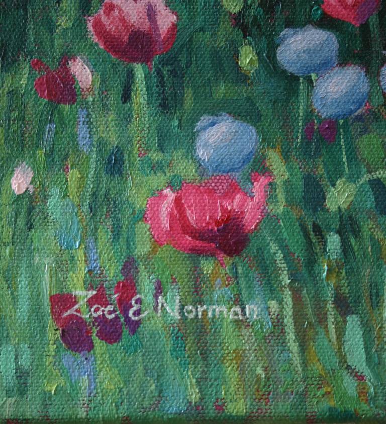 Monet's Roses - Zoe Elizabeth Norman