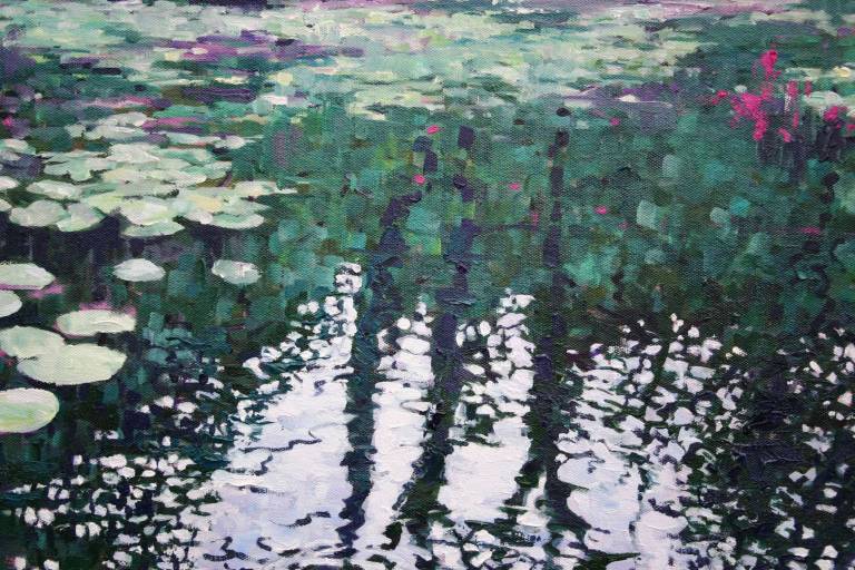 Lily Pond Reflections - Zoe Elizabeth Norman