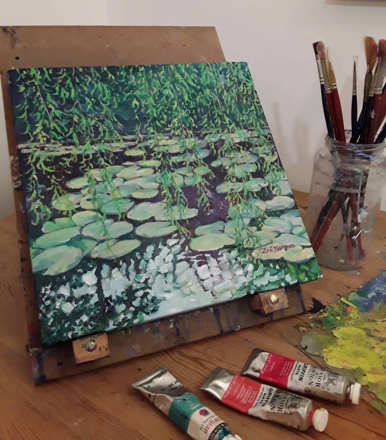 Willows and Waterlilies - Zoe Elizabeth Norman