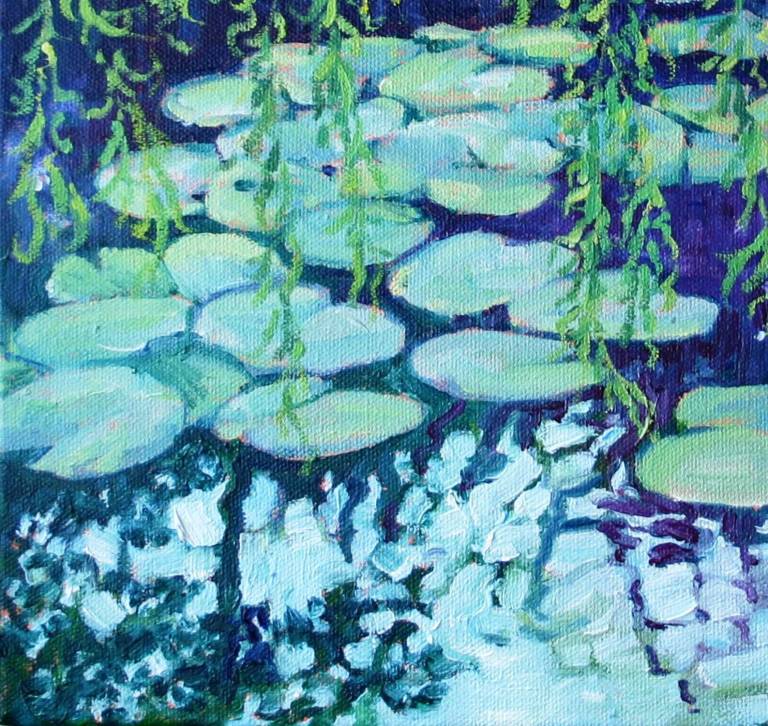 Willows and Waterlilies - Zoe Elizabeth Norman