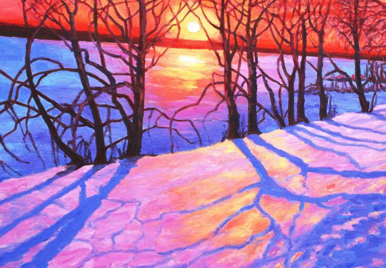 Winter Sunset - Zoe Elizabeth Norman