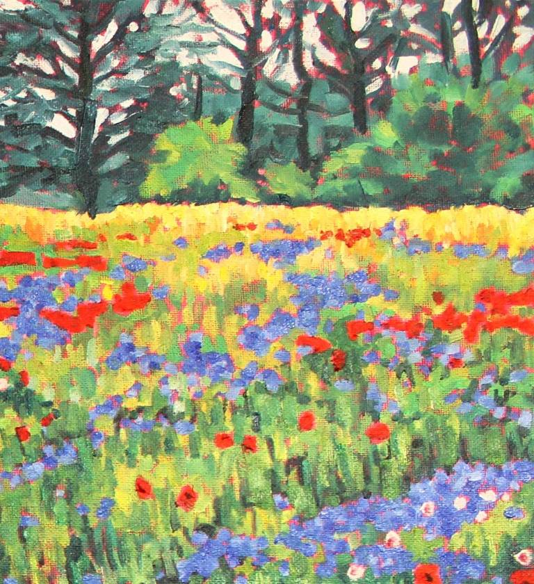 Cornflower Meadow - Zoe Elizabeth Norman