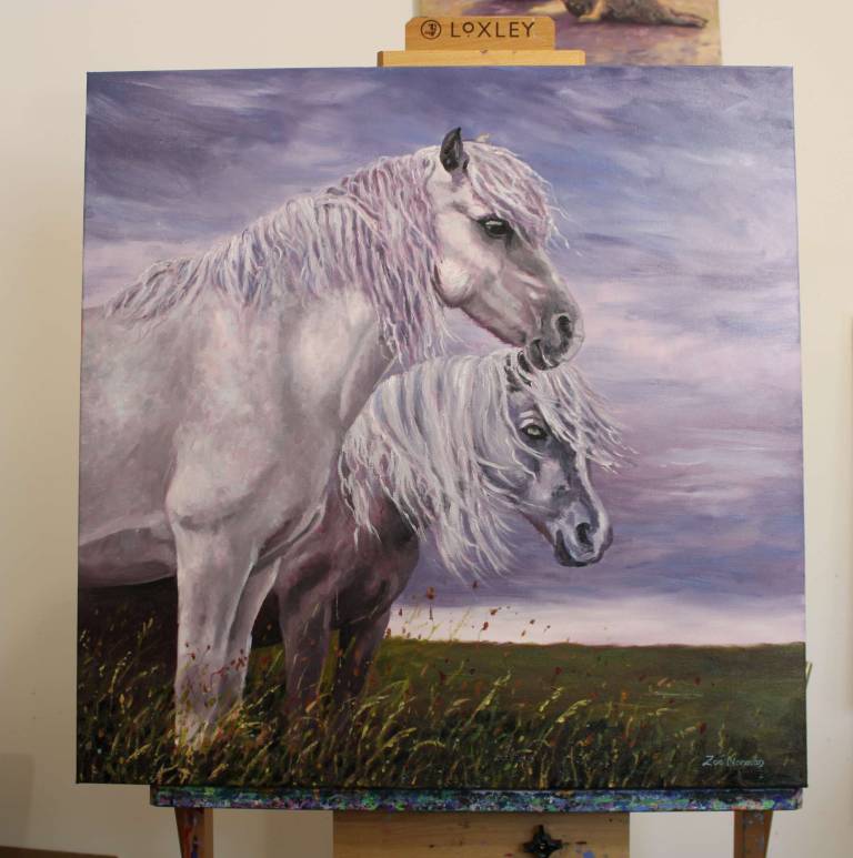 Moorland Ponies - Zoe Elizabeth Norman