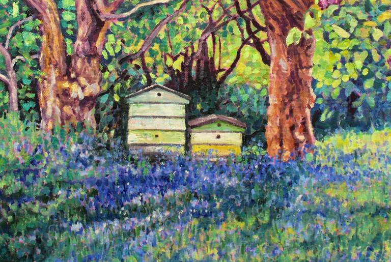 Bluebells and Lilac - Zoe Elizabeth Norman