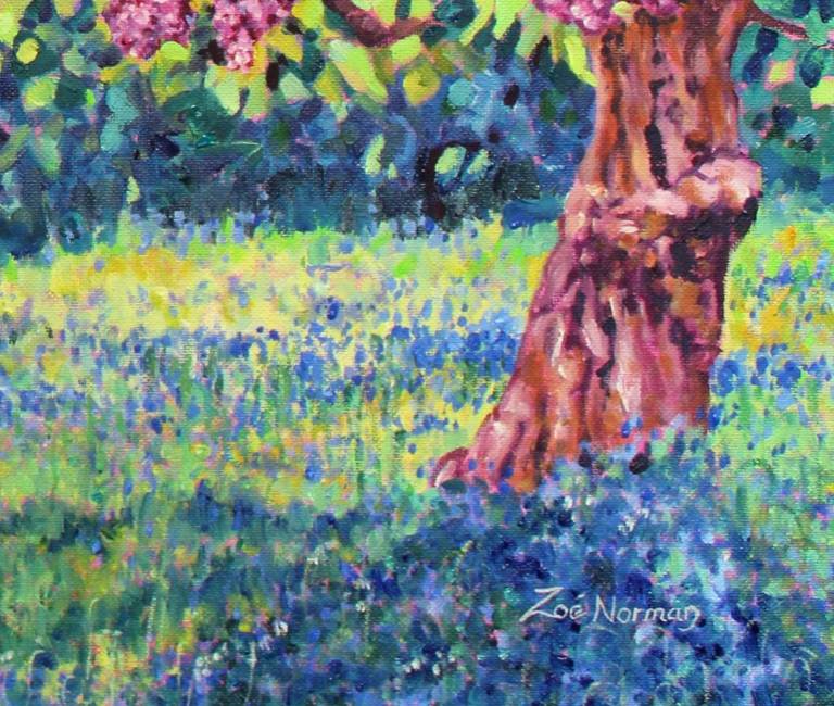 Bluebells and Lilac - Zoe Elizabeth Norman