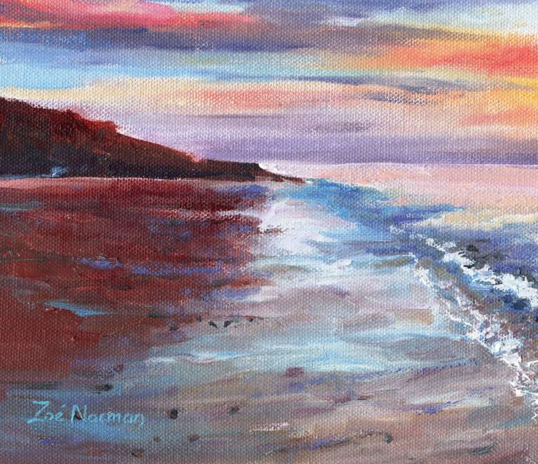 SUNRISE AT HAPPISBURGH BEACH - Zoe Elizabeth Norman