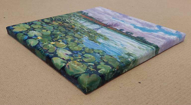 Waterlilies on the River Bure - Zoe Elizabeth Norman