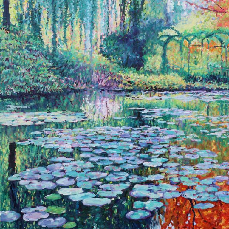 Lily Pond Reflections - Zoe Elizabeth Norman