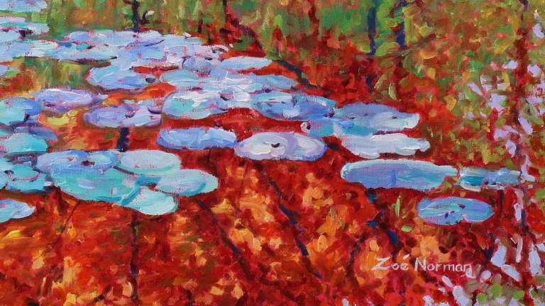 Lily Pond Reflections - Zoe Elizabeth Norman