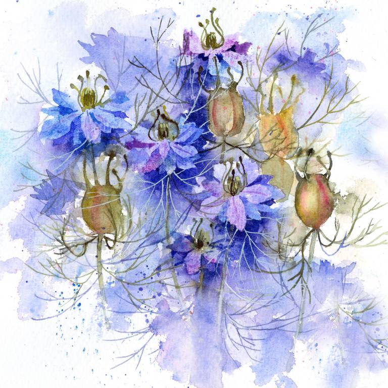Nigella (WHSmith Calendar image) - Rachel McNaughton
