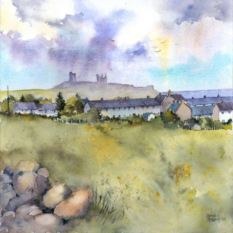 Dunstanburgh Castle from Craster, Northumberland - Rachel McNaughton