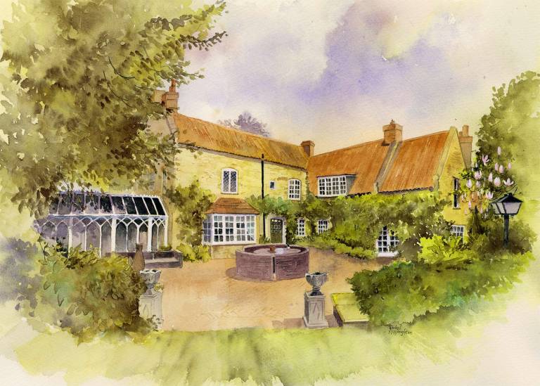 House portrait commission - Rachel McNaughton