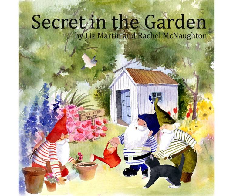 "Secret in the Garden" children's story book - Rachel McNaughton