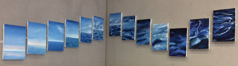 Beaufort Scale paintings - 