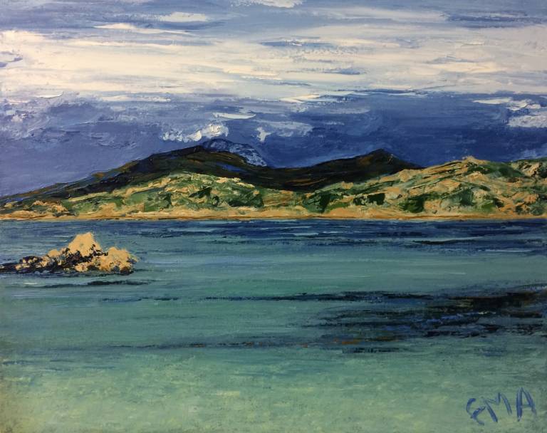 Mull from Iona - Fiona Armer