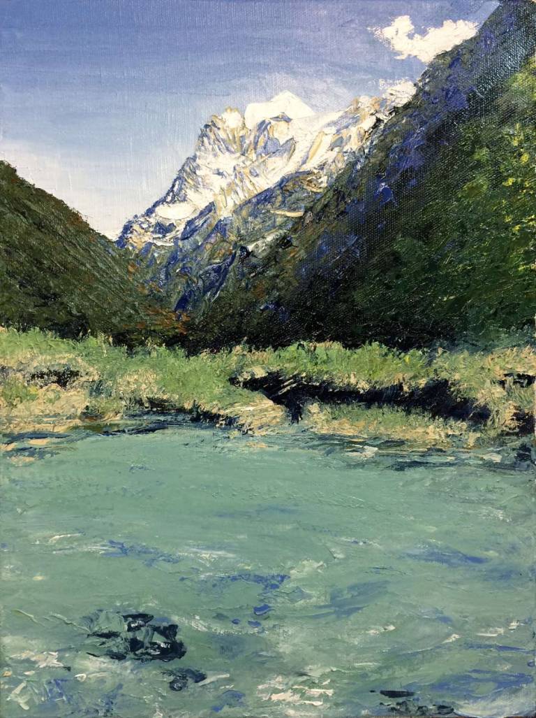 Routeburn Sky Therapy (print) - Fiona Armer