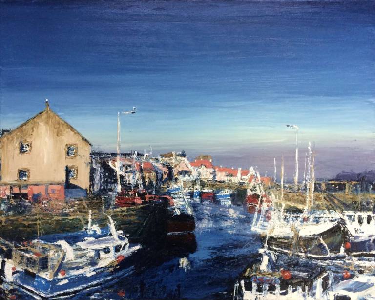 Pittenweem Harbour - Rebacca, Reliance and Friends - Fiona Armer