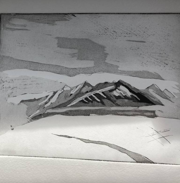 Arctic Mountains and Glacier - Fiona Armer