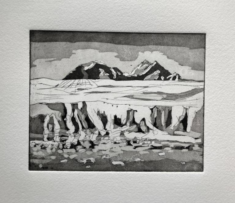 Arctic Mountains and Glacier Mouth - Fiona Armer