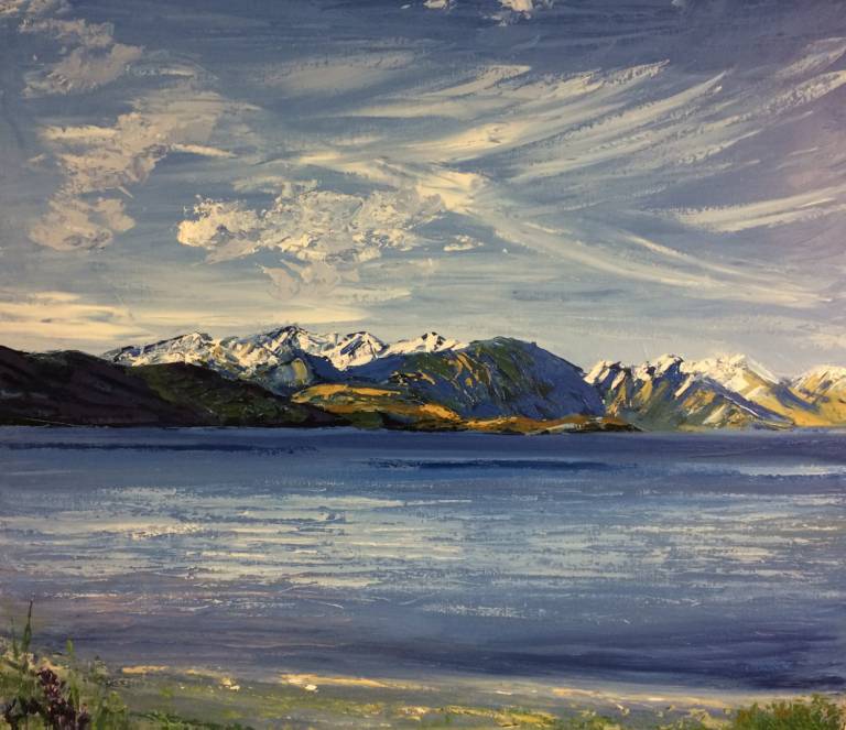 Lake Tekapo - Blue Mountains - Fiona Armer