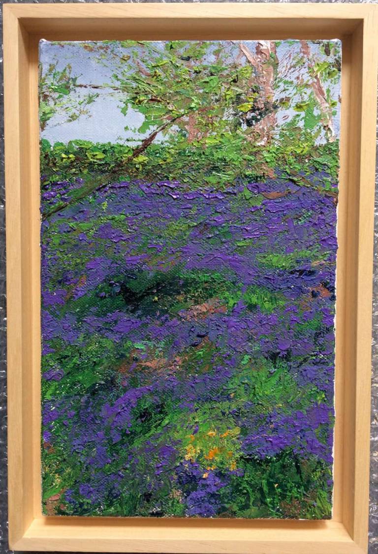 Nutclough Bluebells Triptych - Fiona Armer