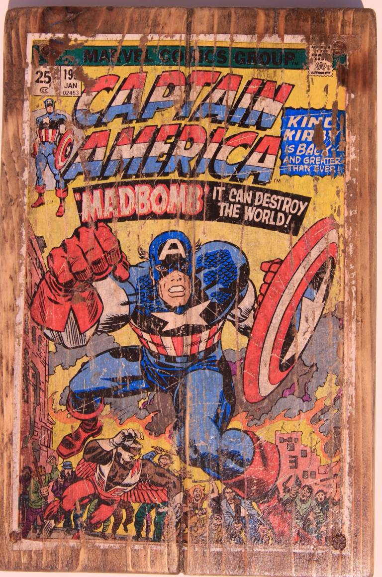 Captain America Madbomb - Dom Buxton