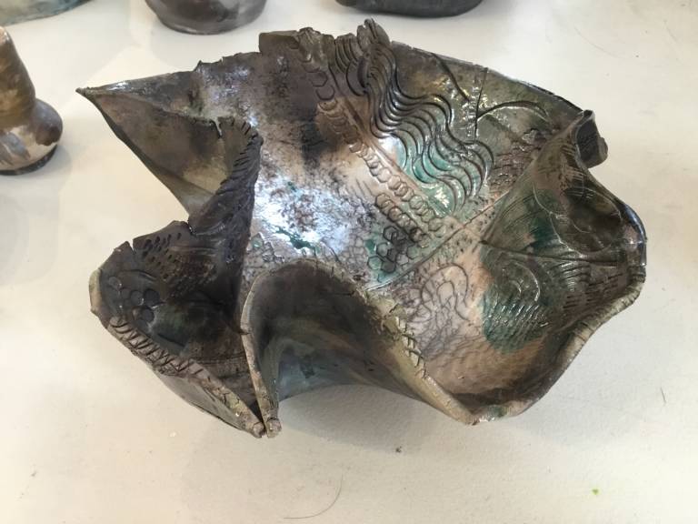 Natalie Naylor - Raku bowl