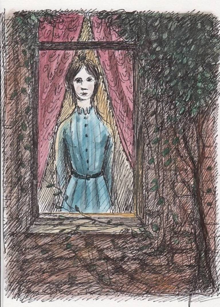 At the window - Fiona Michie 