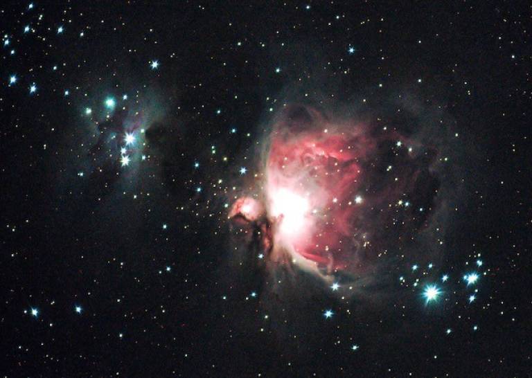 Orion Nebula with running man nebula - Simon White