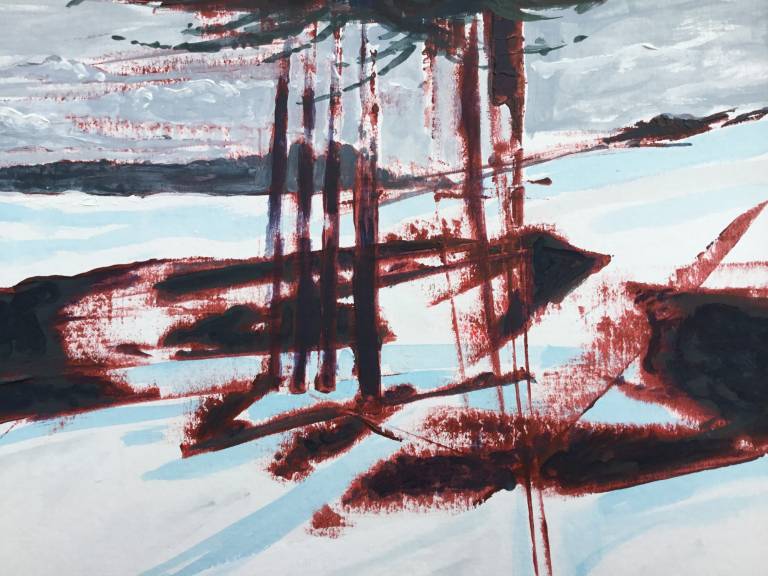 David Lloyd - Snow on pines