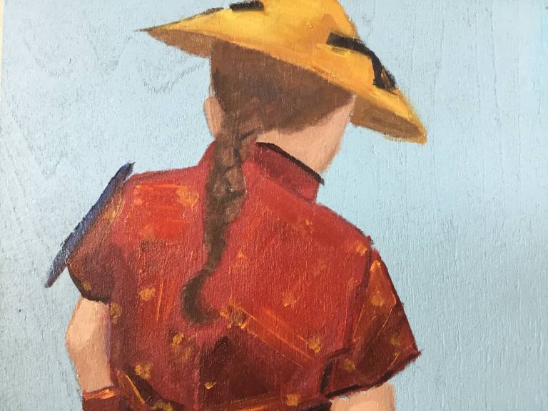 Stephanie Vandem - Yellow hat