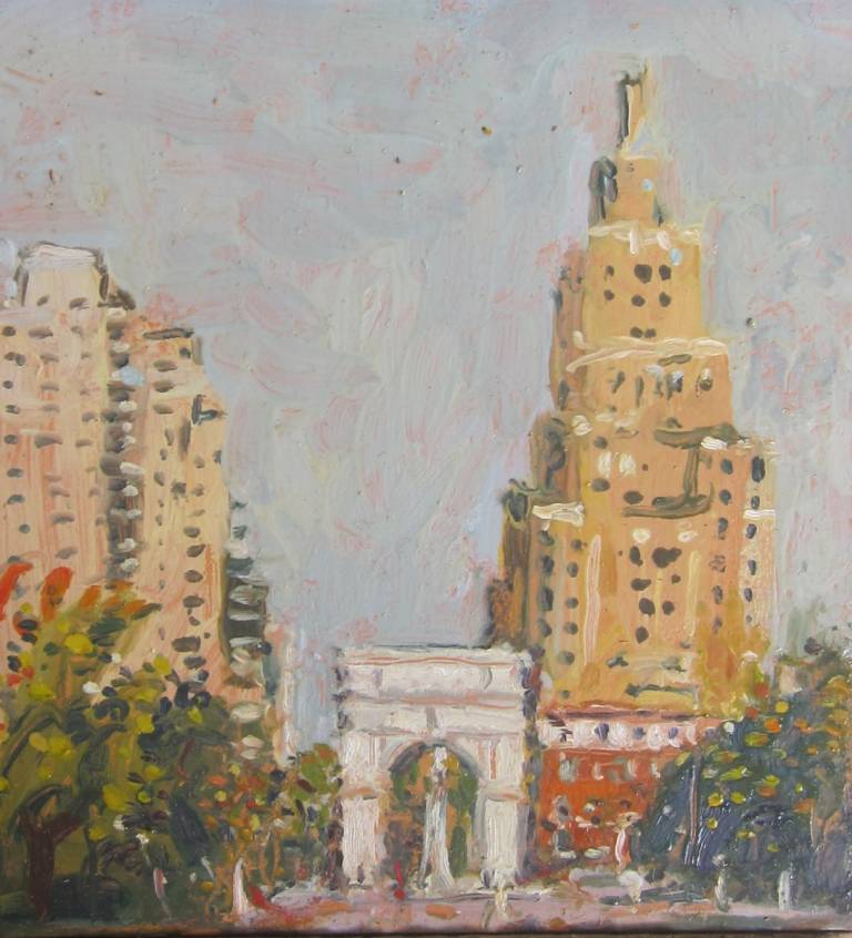 Tadeusz Deregowski - Washington Square, New York