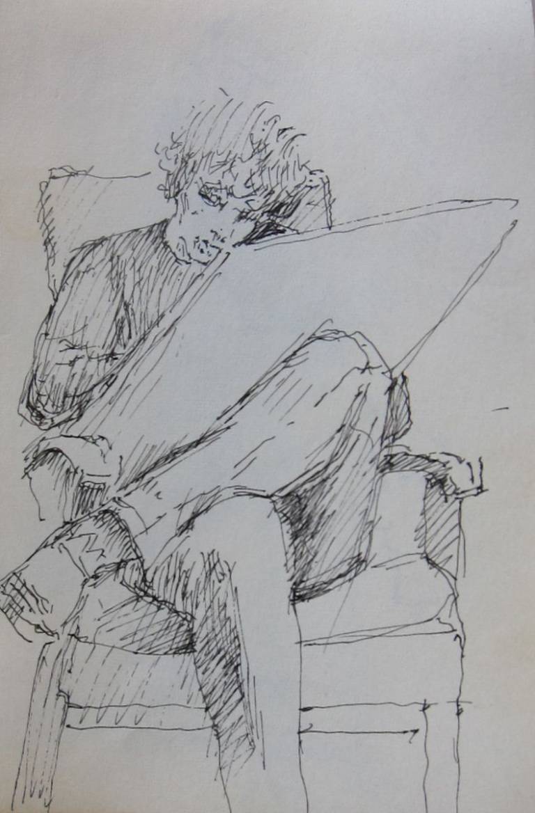 Man Drawing - Maurice Feild