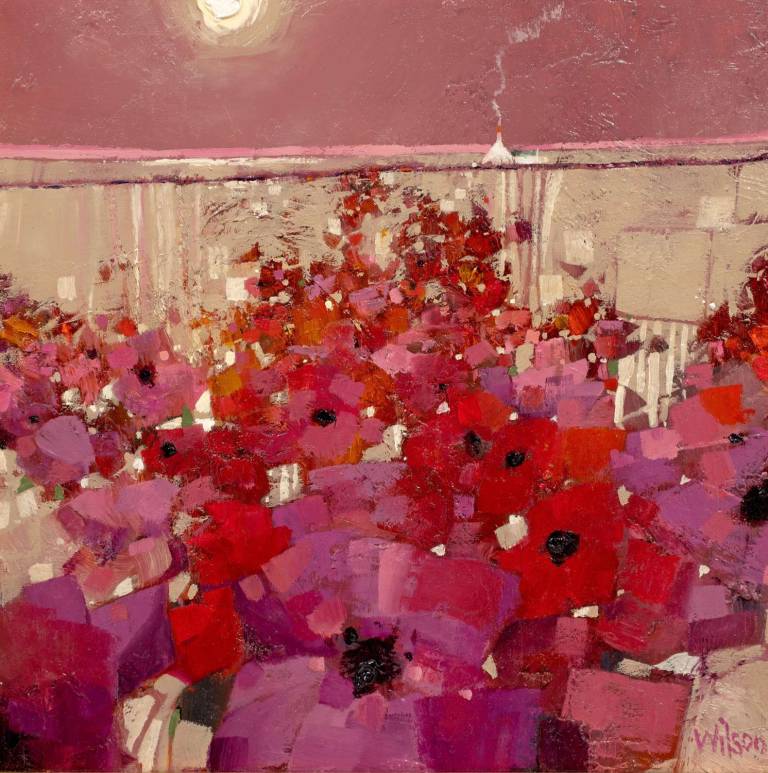 Wee Wild Flower Abstraction and Smokey Lum - Gordon Wilson