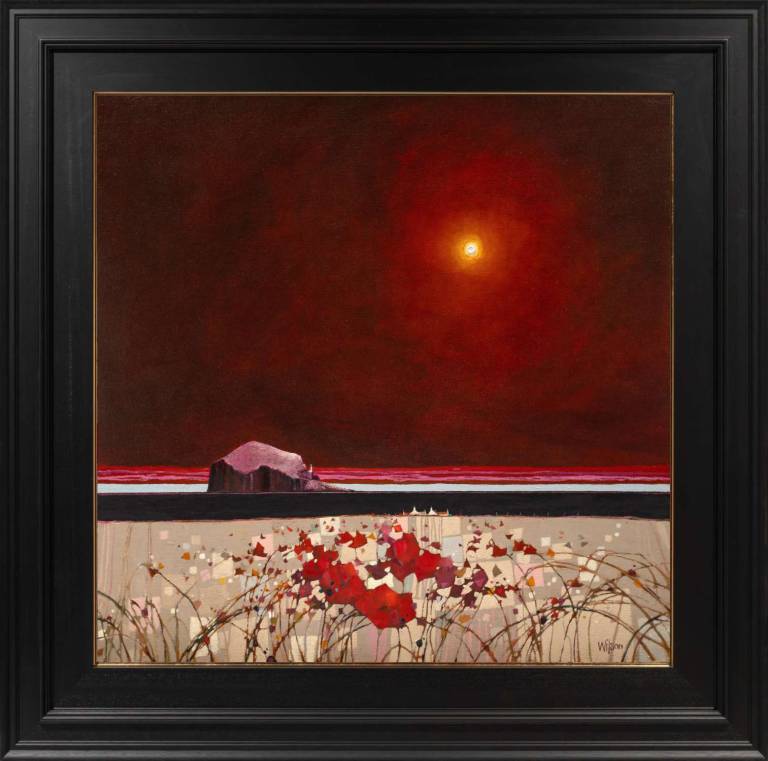 Evening Haze, Bass Rock - Gordon Wilson