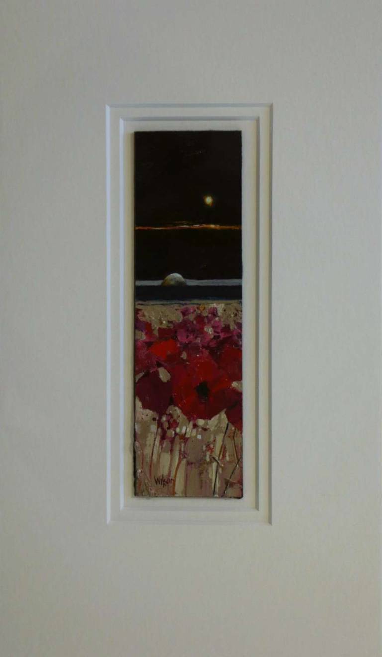 Ailsa And Wild Poppies (Sold) - Gordon Wilson