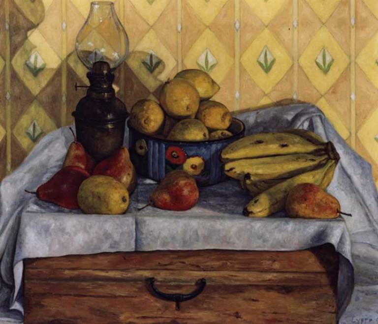 Fruit and Oil Lamp. SOLD - Cyppo  Streatfeild