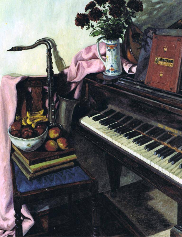Piano in the Middle East. SOLD - Cyppo  Streatfeild