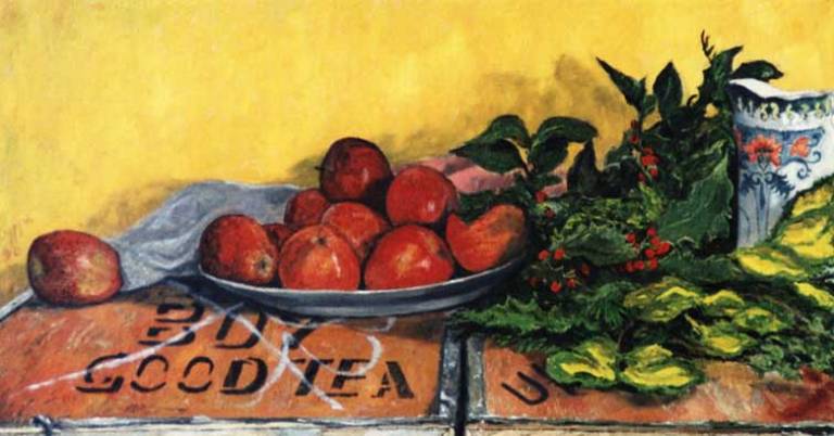 Red Apples and Holly. SOLD - Cyppo  Streatfeild