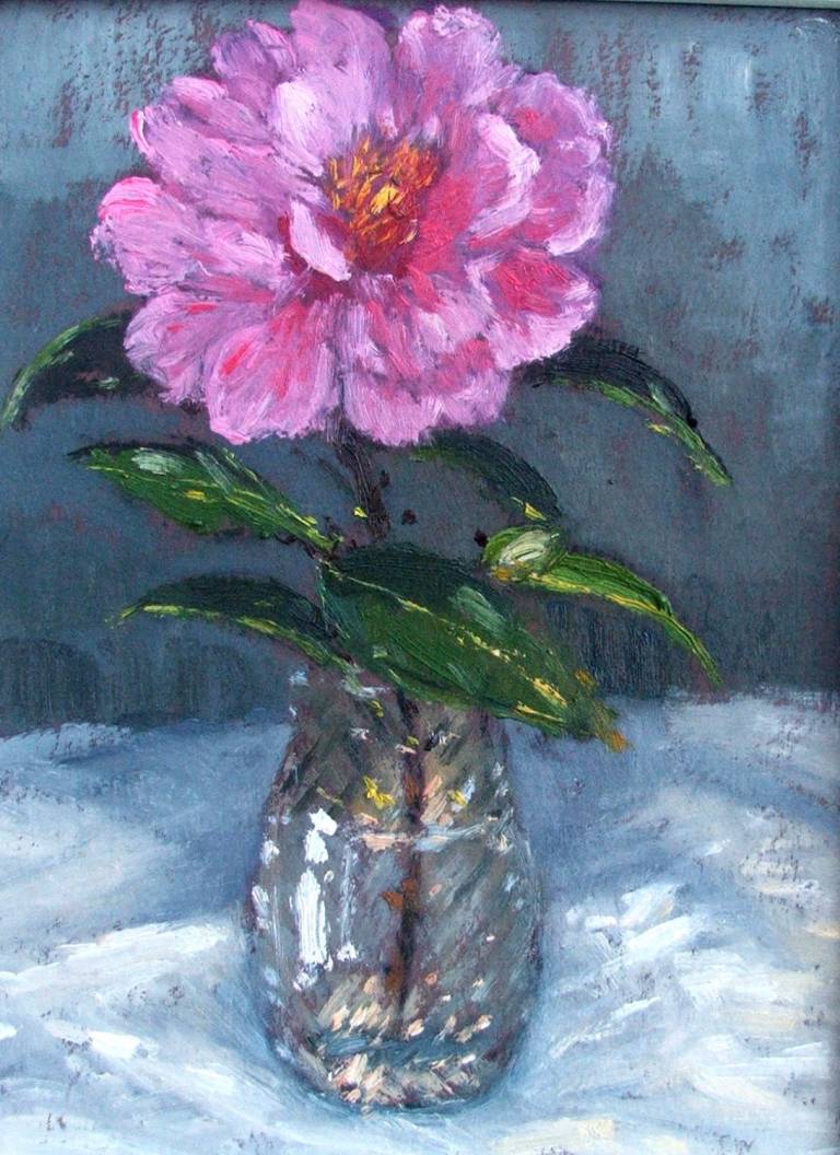 Pink flower. SOLD - Cyppo  Streatfeild