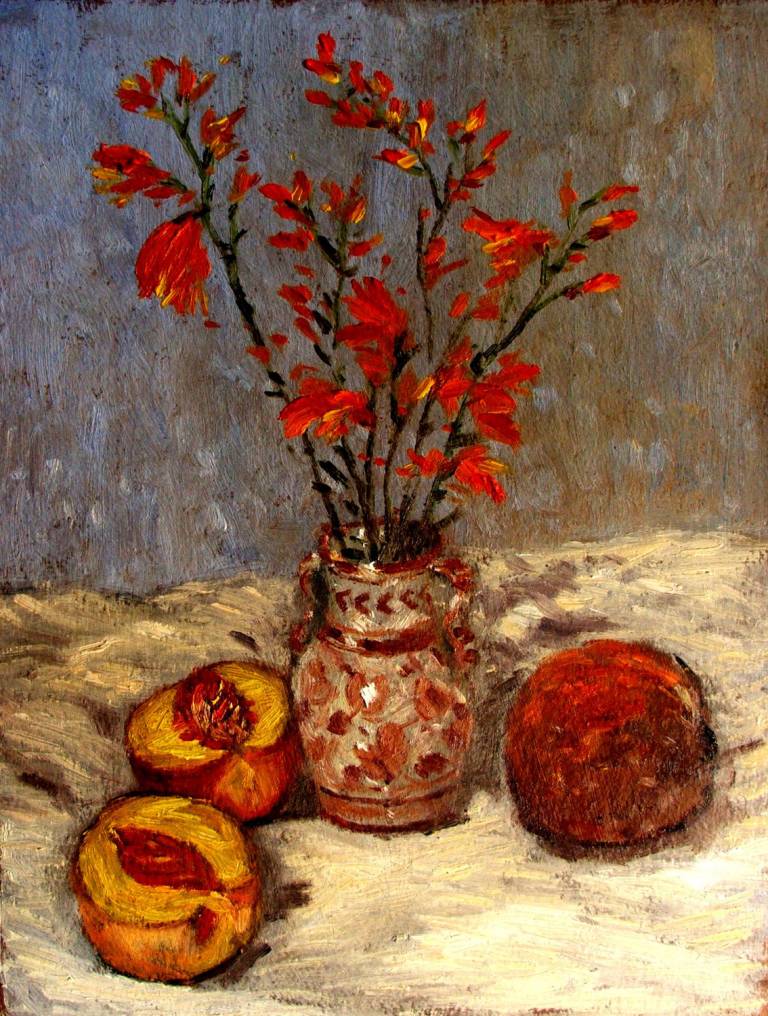 Orange with peaches - Cyppo  Streatfeild